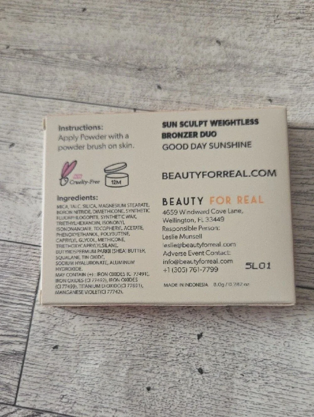 Beauty For Real Sun Sculpt Weightless Bronzer Duo